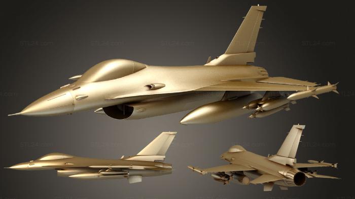 Vehicles (Combat Jet 03, CARS_1218) 3D models for cnc